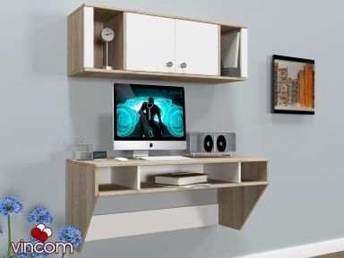 Стол компьютерный навесной Comfy-Home AirTable-II Kit
