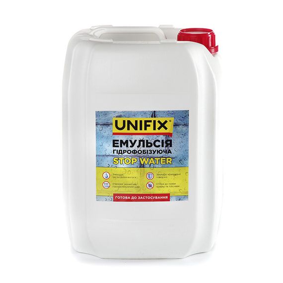 Эмульсия гидрофобизирующая 10кг UNIFIX
