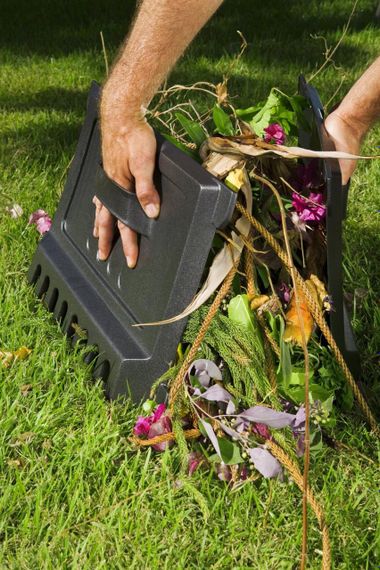Компостер садовый пластиковый Keter (Кетер) E-Composter 470 л без основы (дна) (17186236) Черный | Зображення 2