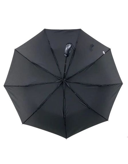 Парасоля чоловіча автомат Feeling Rain 8012 на 9 спиць Чорний | Зображення 2