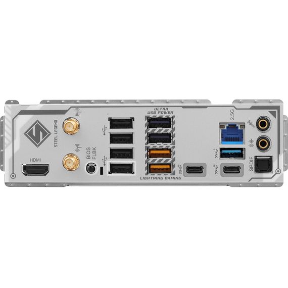 ASRock B850 Steel Legend WiFi (AM5/B850, 4*DDR5, 2xPCIex16, HDMI, 4xSATA,4xM.2, 2.5GLan, ATX) | Зображення 2