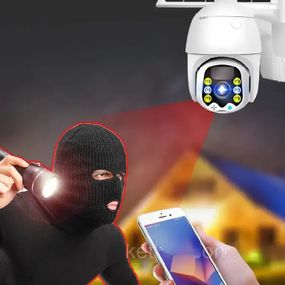 Вайфай камера з нічним баченням XPRO V380 на сонячній батареї (234572850_3348)