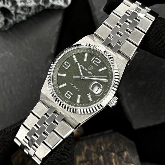 Чоловічий годинник Pagani Design PD-YS027 Silver-Green | Зображення 3