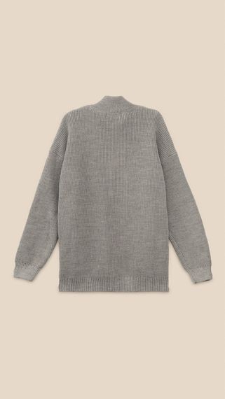 Джемпер однотонний чоловічий LAWA MBC02388 S Сірий shop (2888000018649) | Зображення 3