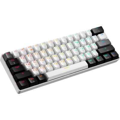 Клавиатура GamePro Genesis Infinity MK130BW Outemu Swithes USB White (MK130BW) | Зображення 8