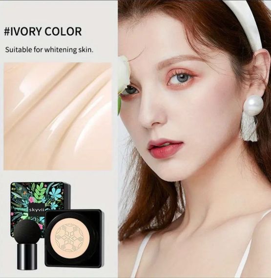 Кушон SKYVII Beauty Cream Cushion , відтінок 02 IVORY | Зображення 1