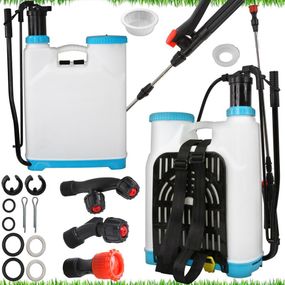 Опрыскиватель ручной помповый 16 л с насадками