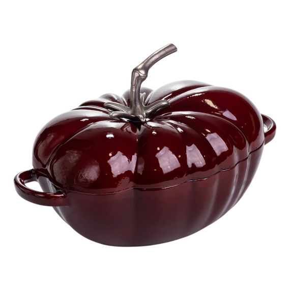 Каструля чавунна емальована Iron Tomato 2,5 л, бургунді Yiwu HP-FLG-20 burgundy | Зображення 2