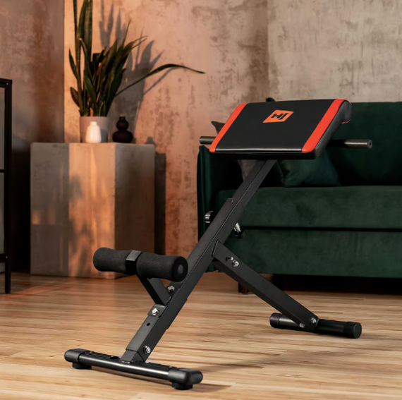 Скамья для гиперэкстензии Hop-Sport HS-1016 | Зображення 1