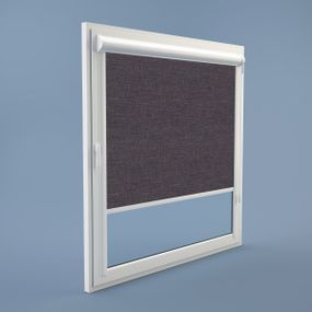 Рулонна штора Rolets Меланж джинс 2-738-1050 105x170 см закритого типу Сіро-чорна