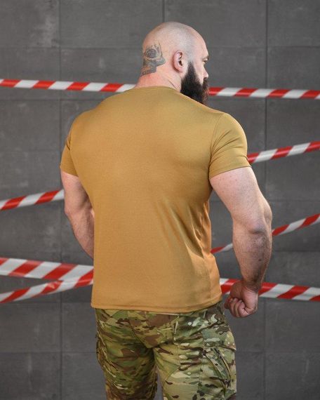 Тактична вологовідвідна футболка SABUR дшв кайот ВТ6734 | Зображення 2