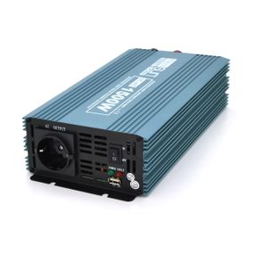 Инвертор напряжения Mexxsun MXS-1500.12V/220V, 2 Shuko, клеммные провода, Q6