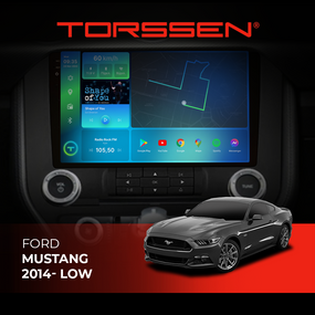 Штатна магнітола Torssen 2K Ford Mustang 2014- low FL9 4+64Gb 4G Carplay DSP
