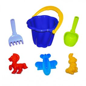 Песочный набор "Ромашка" №1 1098 Синий