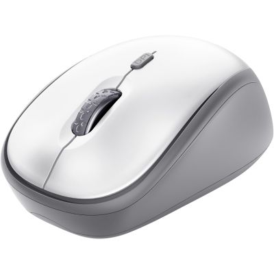 Мышка Trust Yvi+ Silent Wireless/Bluetooth White (25513)