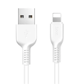 Кабель (провод) для зарядки смартфона/телефона USB Hoco X20 lighting 2м Белый