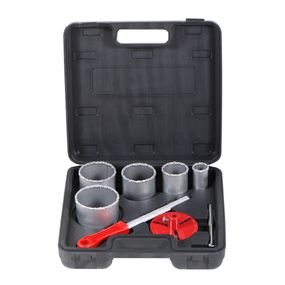 Набір коронок з вольфрамовим напиленням Sigma 5 шт (33, 53, 67, 73, 83 мм) (1512081)