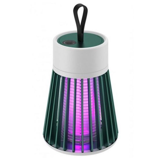Знищувач комах для будинку Electronic shock Mosquito killing lamp НА АКУМУЛЯТОРІ для походу на природу KQ-16 | Зображення 3