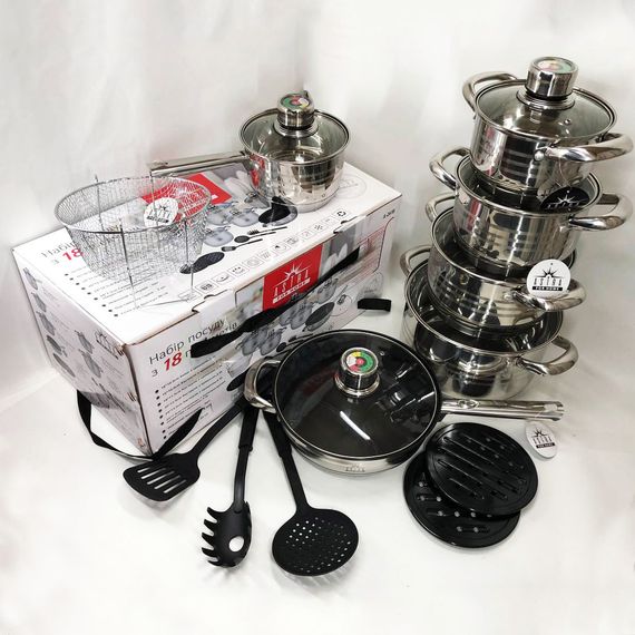 Набір посуду 18 предметів OH-316 ASTRA A-2618 | Зображення 6