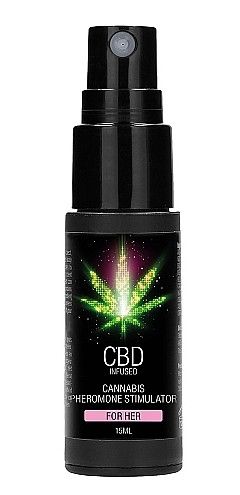 Духи з феромонами для жінок Shots-CBD Cannabis Pheromone Stimulator For Her , 15 ml Sex Aura | Зображення 1