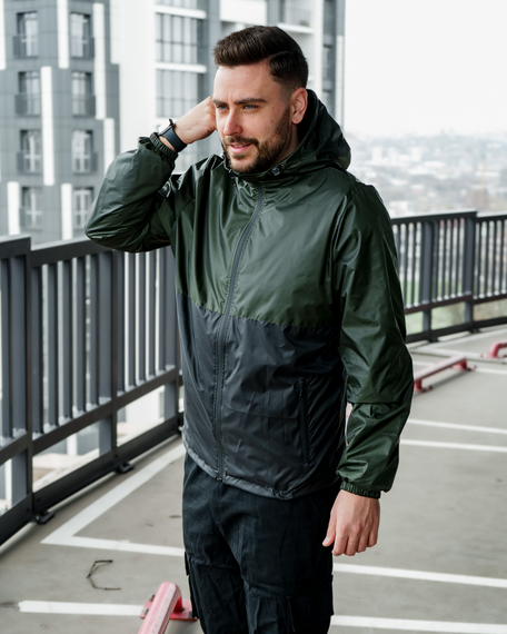 Ветровка Фэнтези хаки-черный M | Зображення 7