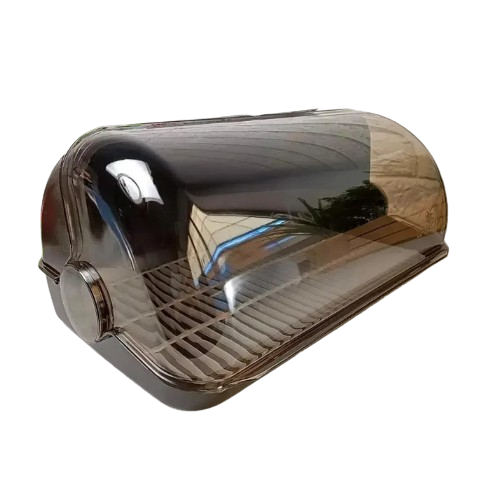 Хлібниця maxi пластик 02 коричневий Ламела