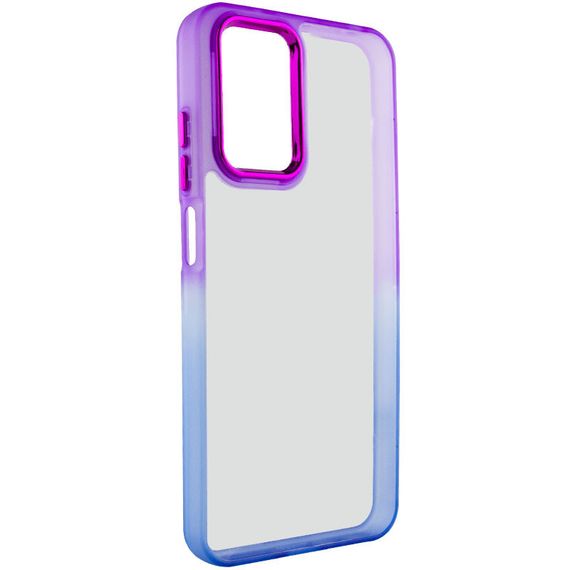 Чохол TPU+PC Fresh sip series для Realme C67 4G Синій / Фіолетовий