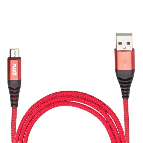 Кабель VOIN CC-4201M RD USB - Micro USB 3А, 1m, red (швидка зарядка/передача даних) | Зображення 2