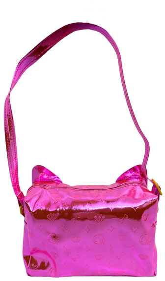 Сумочка Purse Pets щеня Flashy Franchie моргають очі видає звуки та мелодії рожева блискуча | Зображення 4