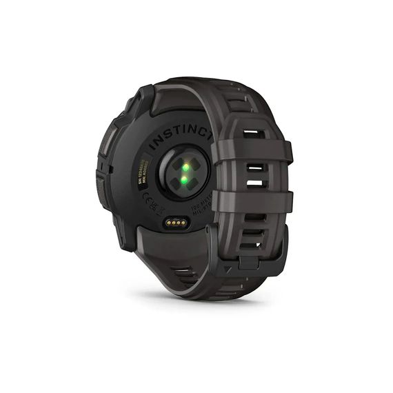 Смарт-годинник Garmin Instinct 3, 50mm, AMOLED, Black Bezel with Charcoal Band, GPS (010-03020-00) | Зображення 4