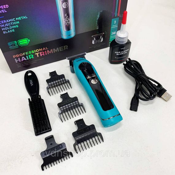 Багатофункціональний тример для стрижки волосся і тіла VGR, Тример з регульованою довжиною DG-21 | Зображення 5