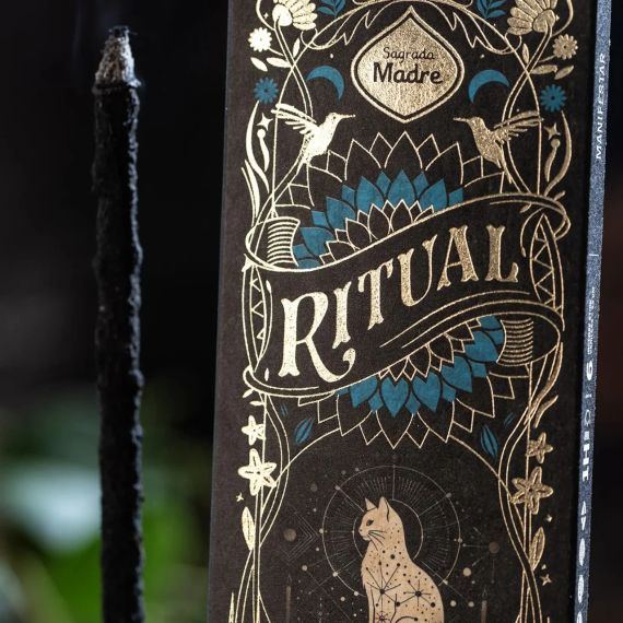 Преміальні грубі аромапалички Ritual Матеріалізація Намірів  6 шт. в уп. Sagrada Madre 7798348234913 | Зображення 2