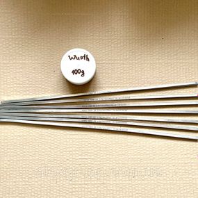 Набір для лудіння Паста Wurth 100g на вагу та Олов'яні стрижні Monch 1kg