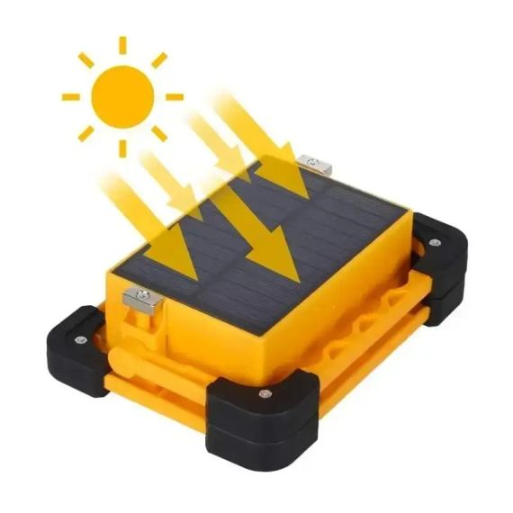 Фонарь аккумуляторный 30W, 3600mAh, Working Lamp JN-882 / Прожектор светодиодный / Лампа на солнечной панели | Зображення 2