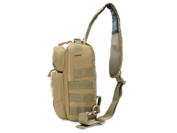 Сумка тактична через плече Smartex 3P Tactical 12 ST-102 khaki | Зображення 2