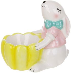 Підставка для яйця "Милий Кролик" 10см, керамічна