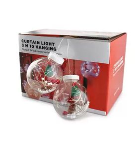 Гирлянда Xmas WW-1 Copper curtain ball lamp 7258 Елка, теплый белый свет