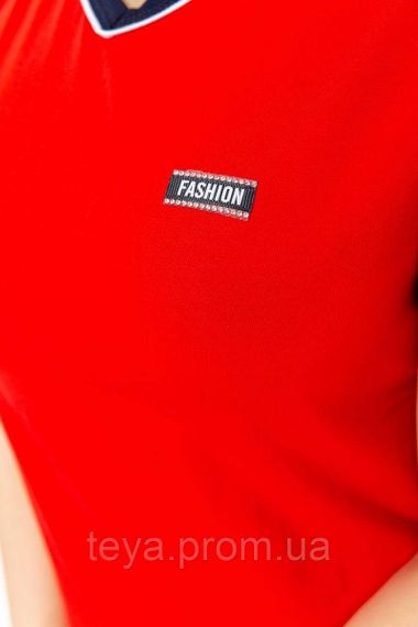 Плаття жіноче повсякденне колір червоний розмір L FA_003991 | Зображення 4