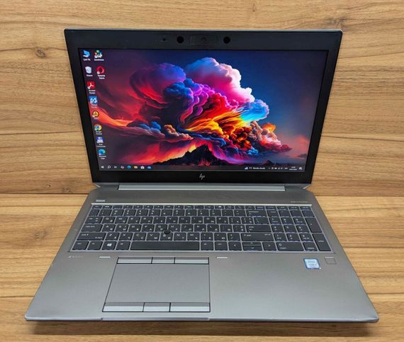 Мобильная рабочая станция Б-класс HP zBook 15 G6 / 15.6" (1920x1080) IPS / Intel Core i7-9750H (6 (12) ядер по 2.6 - 4.5 GHz) / 16 GB DDR4 / 128 GB SSD + 500 HDD / nVidia Quadro T2000, 4 GB GDDR5, 128-bit / WebCam / Windows 10 б/у + Подарок  Мышь | Зображення 1