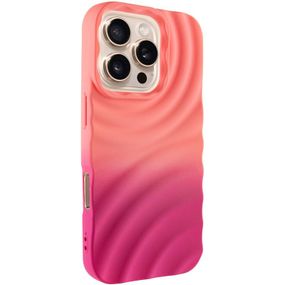 Чохол TPU ColorWave для Apple iPhone 16 Pro (6.3") Peach / Pink