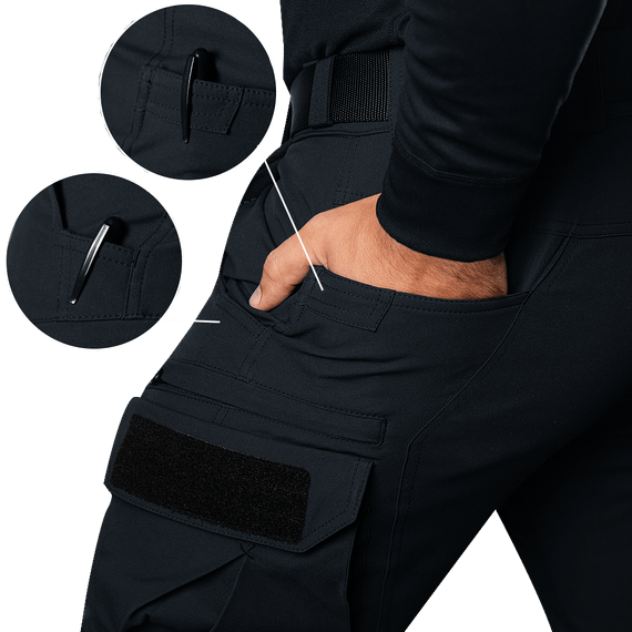 Штани Герць Police Темно-сині (8295), XXXL | Зображення 7