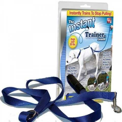 Повідець для собак більше 30 кг The Instant Trainer Leash Синій