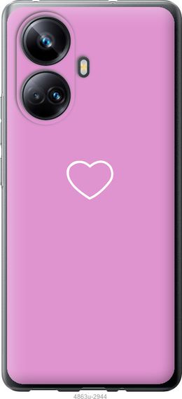 Чехол на Realme 10 Pro Plus Сердце 2 "4863u-2944-17620"