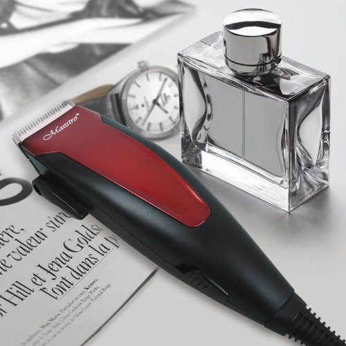 Машинка для стрижки червона MR-656C-RED Maestro | Зображення 3