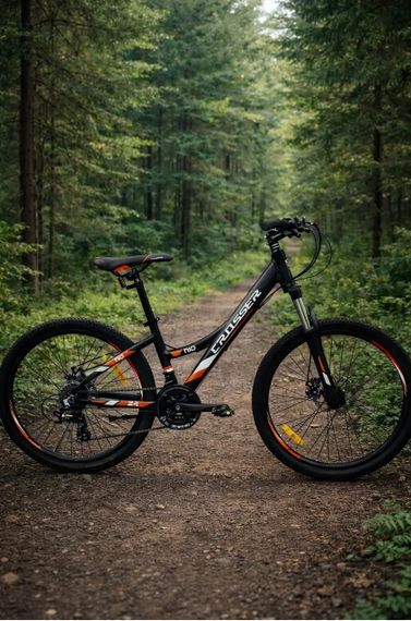Велосипед горный 26" Crosser Nio рама 14", 21 скорость Shimano, дисковые тормоза, алюминий | Зображення 1
