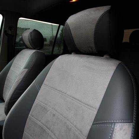 Чохли на сидіння з екошкіри та антари Daewoo Nubira J100 1997-2001 EMC-Elegant | Зображення 1