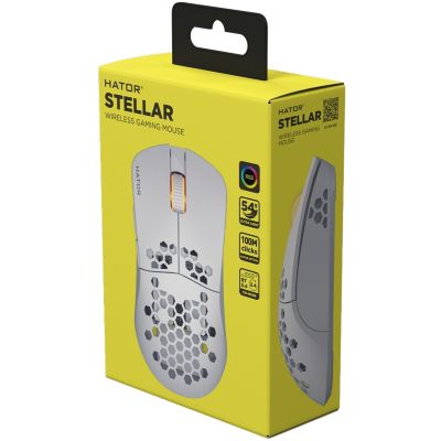 Мышка Hator Stellar Wireless/Bluetooth/USB White (HTM651) | Зображення 5
