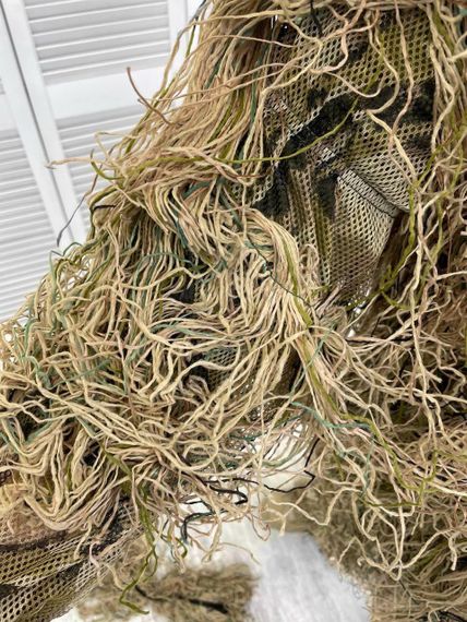 Військова Кікімора  Койот Маскувальний костюм, Масхалат з сумкою Осінь для снайпера   знижка | Зображення 4