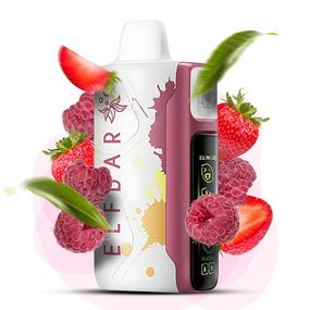 Elf Bar Sour King 30000. Малина клубника (Red Raspberry Strawberry)