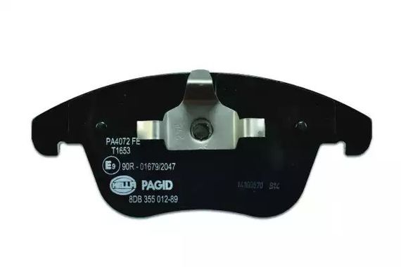 Колодки передні гальмівні Mondeo 07-/Volvo S60/V60 10-/V70 02-/XC 70 08, HELLA PAGID (8DB355012891) | Зображення 2